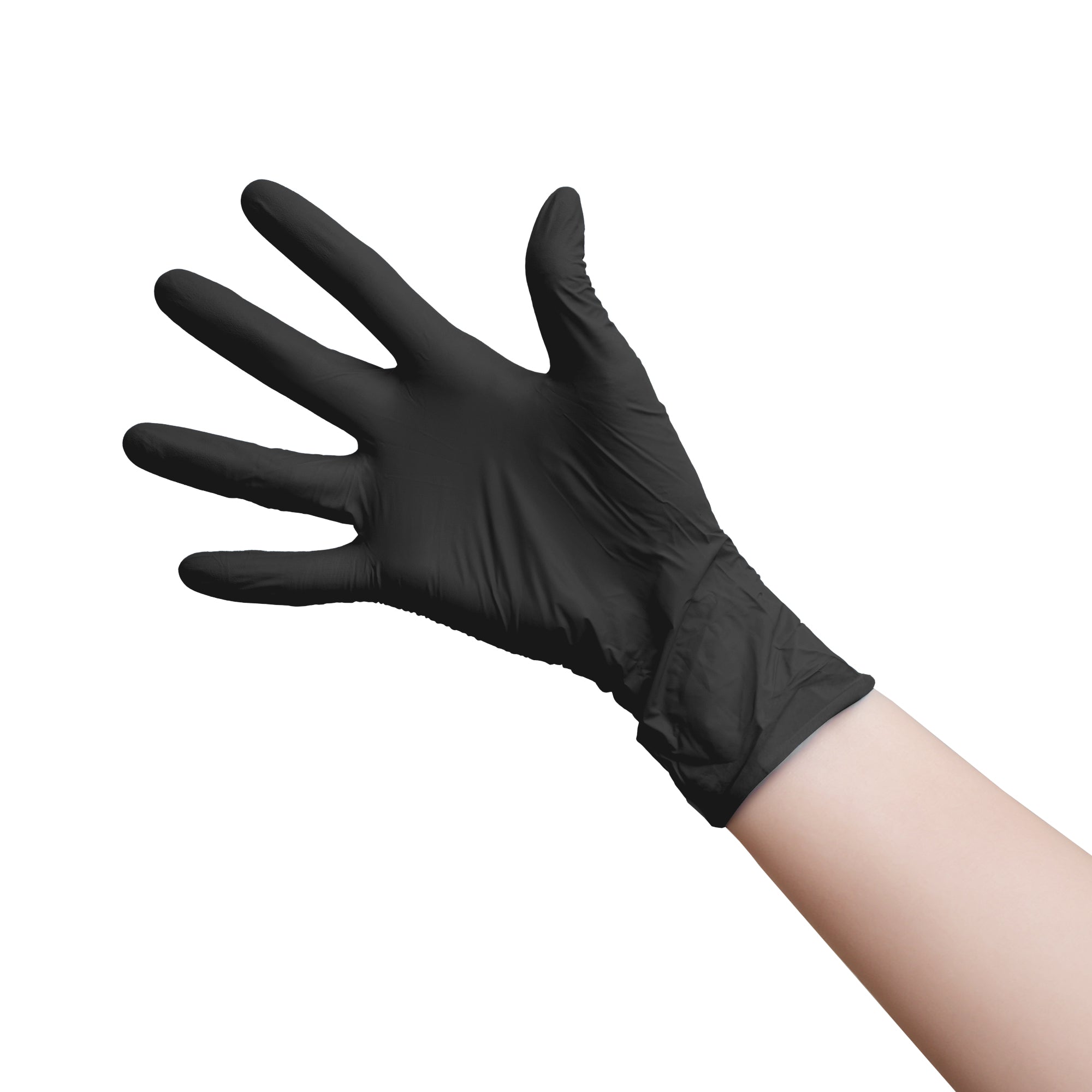 House Brand Dentistry 119140 HSB Nitrile Exam Gloves Black Extra Small 100/Bx House Brand Dentistry 119140 HSB Nitrile Exam Gloves Black Extra Small 100/Bx